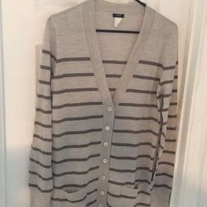 J.Crew 100% Merino Wool Lightweight Cardigan